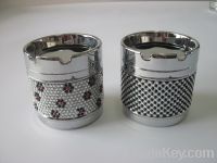 smokeless ashtray aluminum ashtray metal ashtray with lid