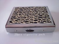 2012 metal cigarette case with automatic open(18 capability)