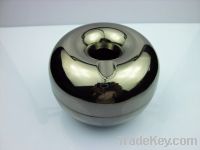 round apple shape ashtray, metal ashtray