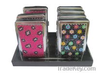 Various Fashion Metal Cigarette Case With Cystal Stone