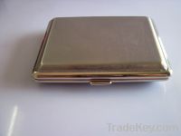 rectangular metal cigarette case with anodization surface