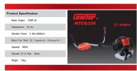 Sell NTCG 330 Brush Cutter