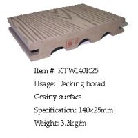 Sell wood plastic composite outdoor deckings