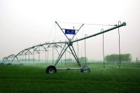Agricultural center pivot sprinkler spraying irrigation