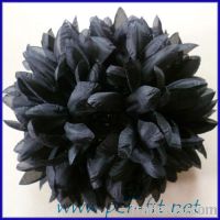 Sell large silk flower volumising khaleeji flower clip hijab flower cl