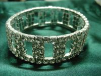 Sell rhinestone bracelet-3