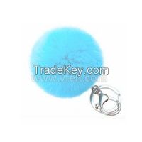 Promotion !!! 100% Genuine rabbit fur pendant ball