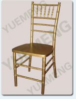 Sell Golden Resin/Plastic Chivari Chair