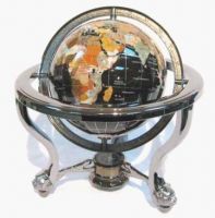 Sell Gifts and Crafts, World Globe, Gemstone Globe
