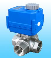 KLD 100 3way SS motorized valves for autoamtic control