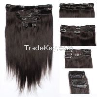 clips in human hair extension