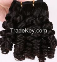 sell 100% funmi human hair extension 2