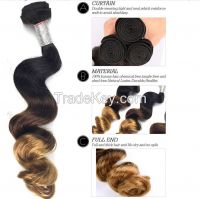 3 tones ombre hair extensions