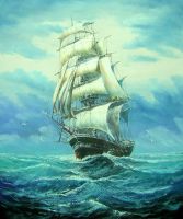 Sell Oil Painting - Boat