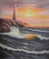 Sell Oil Painting - Lighthouse