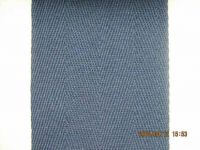 Sell  Blue Cotton &  PP  Webbing For Rug, Carpet, Bag, Guitar and so on