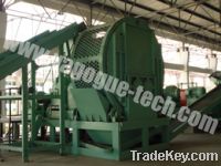 Sell large-scaled complete crushing line for waste tire recycling
