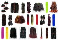 Sell Afro curl weft hair, hair weaving(synthetic), Afro kinky, braid