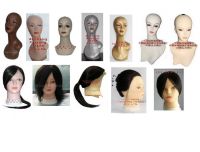 Sell training head, lesson wig, practising wig, mannequin/model head