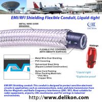 EMI/RFI Shielding Flexible Conduit, Liquid-tight