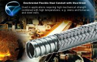 Sell braided Electric Flexible metal Conduit resists abrasion