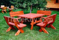 Wooden Garden furniture set RASA