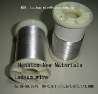 sell indium wire and ingot
