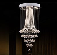 Modern Crystal Pendant Light LED Chandelier for Living Room XD053