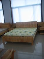SELL:wood  bed 4