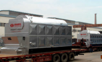 Biomass fuel steam boiler