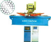 Perforated metal mesh machine