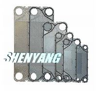 Thermal plate for plate heat exchanger