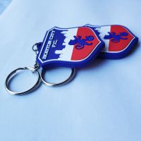 Custom embossed 3D plastic key tags