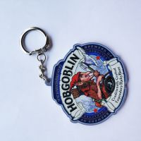 Personalized keychains with digital color printing