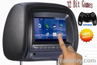 Sell 7 inch touchscreen car headrest dvd digital screen WS-666