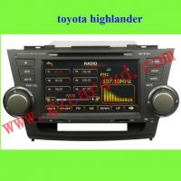 Sell toyota car dvd for toyota highlander WS-8100TH