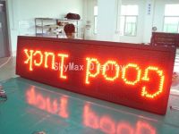 Sell P24 Monochrome Outdoor LED Message Board