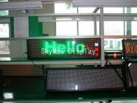 Sell P10 monochrome indoor led message board