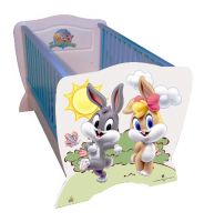 Baby Lola & Bugs Bunny 004 cot