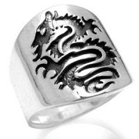 Sell Solid Silver with Dragon Engrave