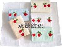 Sell cotton and embroidary kitchen towel in 6 colors