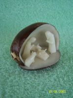 TAGUA NATIVITY SCENE (Vegetable Ivory)