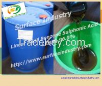 Brown Liquid Linear Alkyl Benzene Sulphonic Acid, LABSA 96.0% for dishing Detergent