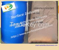 ECO-Friendly Surfactant Sodium Alpha Olefin Sulfonate, AOS 92 / 35
