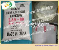 Surface Sodium Linear Alkyl Benzene Sulphonate, LASNa / LAS 80.0%