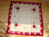 Sell satain embroidery tablecloth