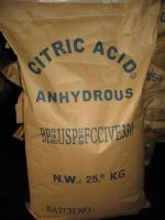 citric acid mono and anhy