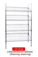 wire incline shelving