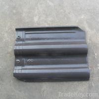 Sell flat roof tiles dark grey