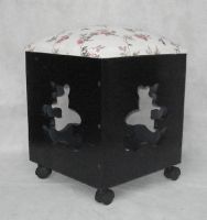 Sell Black Square Stool